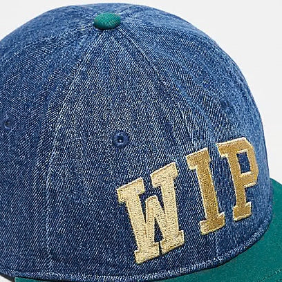 CARHARTT WIP GREEN DENIM CAP