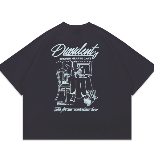 Table for One Oversized Tee