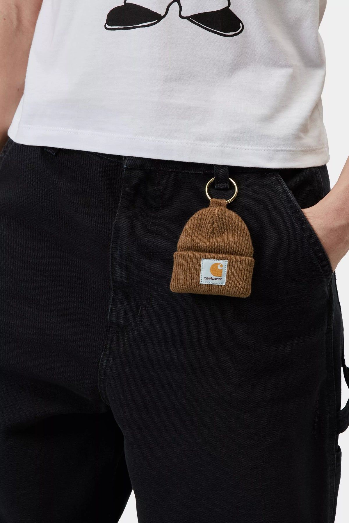 Mini Watch Hat Keychain