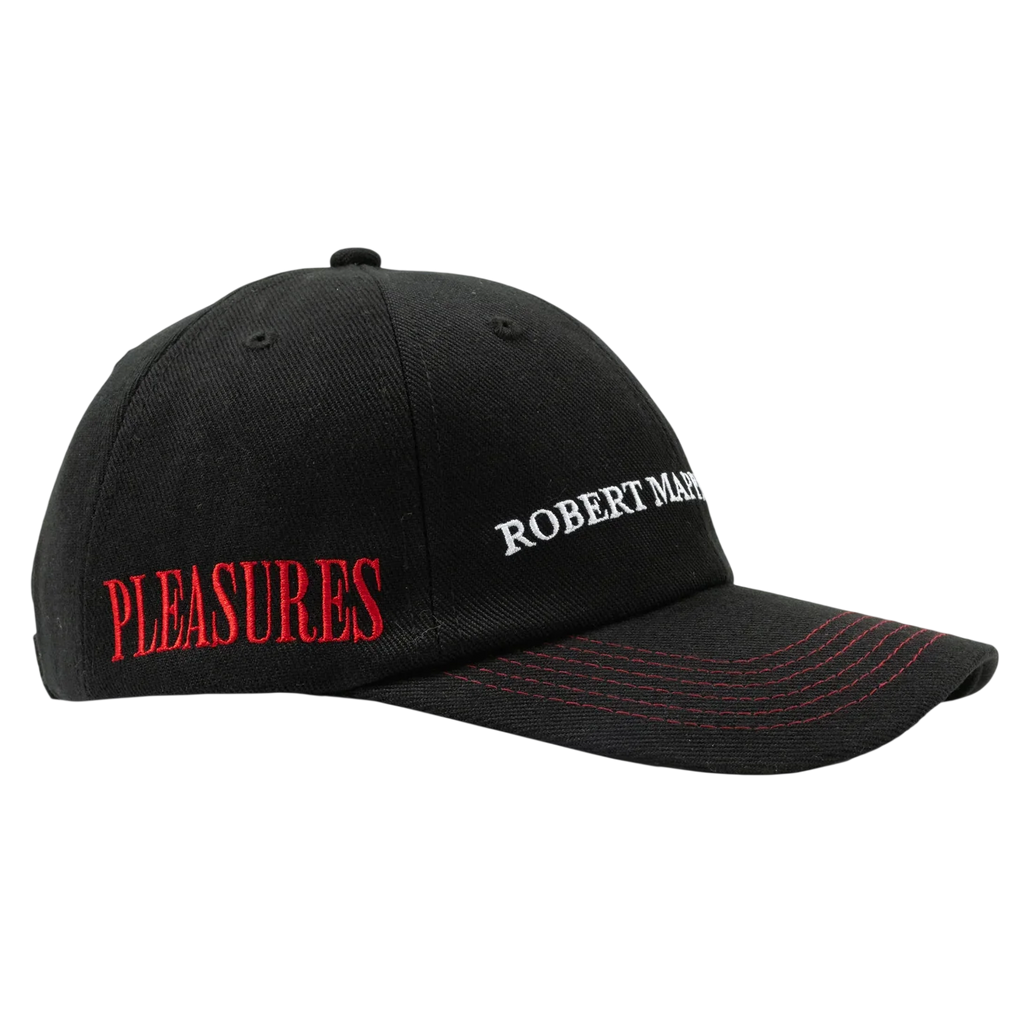 Pleasures Self Portrait Cap ( black / OS / drain )